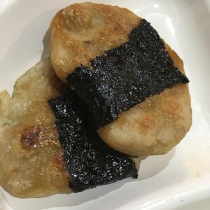 里芋の大判磯辺焼き＼(-o-)／